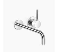 Dornbracht META mezclador monomando mural de lavabo sin juego de desagüe, proyección 250mm, caño fijo, 36863660-00, Color: cromado