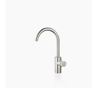 Dornbracht META PURE Mezclador monomando de lavabo con desagüe automático, 167 mm de proyección, caño giratorio 360, 33500665-06, Color: Mate platino