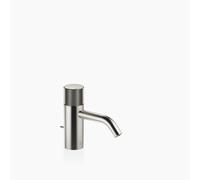 Dornbracht META PURE mezclador monomando de lavabo con desagüe automático, proyección de 125 mm, 33501664-06, Color: Mate platino