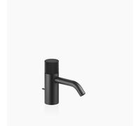 Dornbracht META PURE mezclador monomando de lavabo con desagüe automático, proyección de 125 mm, 33501664-33, Color: Negro Mate