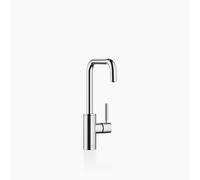 Dornbracht META Square BAR TAP mezclador de cocina, monomando, proyección 166mm, 33805861-00, Color: cromado