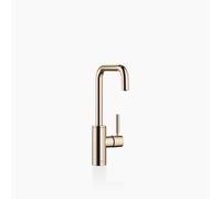 Dornbracht META Square BAR TAP mezclador de cocina, monomando, proyección 166mm, 33805861-47, Color: Champán