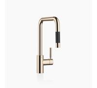 Dornbracht META SQUARE mezclador monomando con ducha pull-down, extensión: 20...
