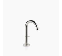 Dornbracht META válvula de grifos de agua estancada, proyección 123mm, caños fijos, 17500662-06, Color: Mate platino