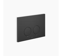 Dornbracht placas de accionamiento para cisternas empotradas, angular, 12665979-33, Color: Negro Mate