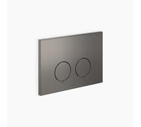 Dornbracht placas de accionamiento para cisternas empotradas, angular, 12665979-99, Color: Platino oscuro mate