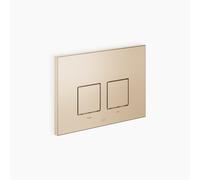 Dornbracht placas de accionamiento para cisternas empotradas, redondas, 12665980-27, Color: Oro claro cepillado