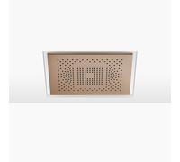 Dornbracht SERENITY SKY placa de lluvia para instalación empotrada en techo con luz, 41771979-42, Color: bronce cepillado