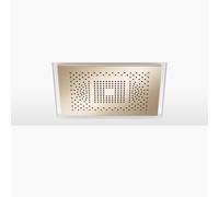 Dornbracht SERENITY SKY placa de lluvia para instalación empotrada en techo con luz, 41771979-47, Color: Champán