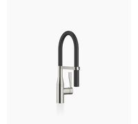 Dornbracht SYNC mezclador monomando Profi, tubo flexible de silicona, proyección 200mm, 33865895-06, Color: Mate platino