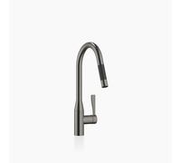 Dornbracht Cocina - Mezclador de fregadero Sync, con extractor con función de ducha, giratorio, 240mm de proyección, 33870895-99, Color: Platino oscuro mate