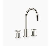 Dornbracht TARA batería de lavabo de tres orificios, con juego de desagüe, de...