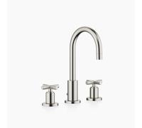 Dornbracht TARA batería de lavabo de tres orificios, con juego de desagüe, de...