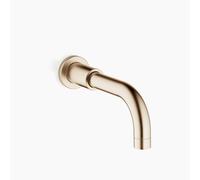 Dornbracht TARA caño de bañera para montaje en pared, proyección 200mm, 13801892-46, Color: Champán cepillado