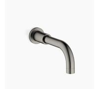 Dornbracht TARA caño de bañera para montaje en pared, proyección 200mm, 13801892-99, Color: Platino oscuro mate