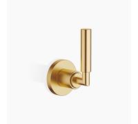 Dornbracht TARA desviador de dos vías empotrado, roseta D=60mm, 36200882-28, Color: latón cepillado