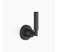 Dornbracht TARA desviador de tres vías empotrado, roseta D=60mm, 36210882-33, Color: Negro Mate