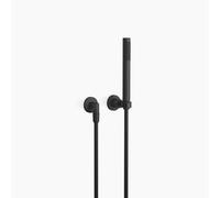 Dornbracht TARA juego de ducha con rosetas individuales, 27802892-33, Color: Negro Mate