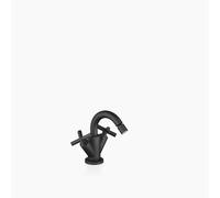 Dornbracht TARA mezclador de un solo orificio para bidé, con desagüe emergente, proyección 124 mm, 24510892-33, Color: Negro Mate