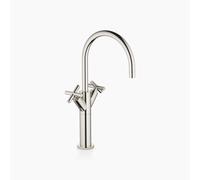 Dornbracht TARA Mezclador monomando de lavabo con pedestal elevado sin juego de desagüe, 200 mm de proyección, 22533892-08, Color: de platino