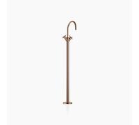 Dornbracht TARA Mezclador monomando de lavabo con tubo vertical sin juego de desagüe, proyección 201mm, 22585892-42, Color: bronce cepillado