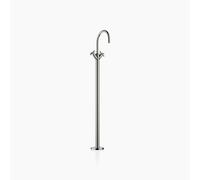 Dornbracht TARA Mezclador monomando de lavabo con tubo vertical sin juego de desagüe, proyección 201mm, 22585892-08, Color: de platino
