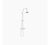 Dornbracht TARA Showerpipe con termostato de ducha sin ducha de mano, 220mm, flowReduce, 34458892-00, Color: cromado