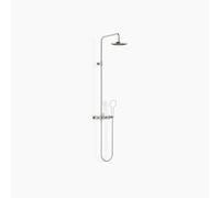 Dornbracht TARA Showerpipe sin ducha de mano, ducha de pie de proyección 420mm, FlowReduce, 26633892-08, Color: de platino