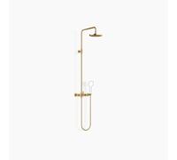 Dornbracht TARA Showerpipe, sin teleducha, ducha de pie de proyección 420 mm, 26633892-28, Color: latón cepillado