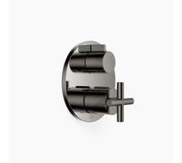 Dornbracht TARA UP termostato con control de flujo unidireccional, 36425892-19, Color: Cromo oscuro