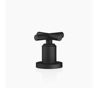 Dornbracht TARA válvula lateral, cierre a la derecha, frío o caliente, 20000892-33, Color: Negro Mate