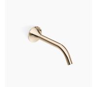 Dornbracht VAIA caño de lavabo mural, sin juego de desagüe, proyección 190mm, 13800809-47, Color: Champán