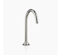 Dornbracht VAIA caño de pedestal para lavabo sin desagüe, proyección de 168 mm, 13716809-06, Color: Mate platino