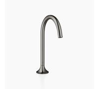 Dornbracht VAIA caño de pedestal para lavabo sin desagüe, proyección de 168 mm, 13716809-19, Color: Cromo oscuro