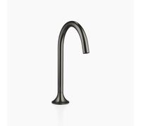 Dornbracht VAIA caño de pedestal para lavabo sin desagüe, proyección de 168 mm, 13716809-99, Color: Platino oscuro mate
