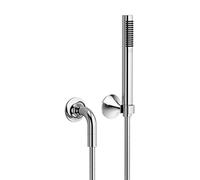 Dornbracht VAIA flexo de ducha con rosetas individuales, FlowReduce, 27808809-270010, Color: Oro claro cepillado