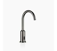 Dornbracht VAIA grifería de lavabo, función eléctrica de apertura y cierre, sin juego de desagüe, funcionamiento con pilas/batería, 44521809-19, Color: Cromo oscuro