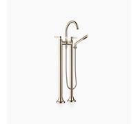 Dornbracht VAIA Mezclador de dos orificios para bañera, instalación independiente, set de ducha de mano, mango de palanca, proyección 221mm, 25943819-47, Color: Champán