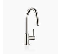 Dornbracht VAIA monomando extraíble con función de ducha, 240mm de proyección, 33870809-08, Color: de platino