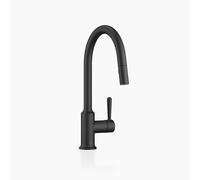 Dornbracht VAIA monomando extraíble con función de ducha, 240mm de proyección, 33870809-33, Color: Negro Mate