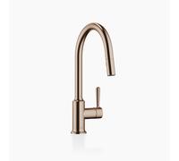 Dornbracht VAIA monomando extraíble con función de ducha, 240mm de proyección, 33870809-42, Color: bronce cepillado