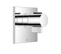 Dornbracht xTOOL termostato empotrado sin regulación de volumen 1/2, placas de cobertura 120x120mm, 36501985-42, Color: bronce cepillado