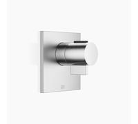 Dornbracht xTOOL termostato empotrado sin regulación de volumen 1/2, placas de cobertura 120x120mm, 36501985-93, Color: Cromado cepillado