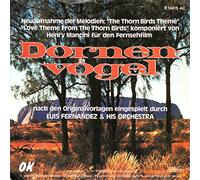 Dornenvögel / 1984 / Bildhülle / OK 6.14415 / 614415 / Deutsche Pressung / 7 Zoll Vinyl Single-Schallplatte SP / Neuaufnahme der Melodien The Thorn Birds Theme / Love Theme From The Thorn Birds komponiert von Henry Mancini für den Fernsehfilm Dornenvögel / nach den Originalvorlagen eingespielt durch Luis Fernandez And His Orchestra /