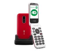 Telefono movil doro 6820 red - white - 2.8pulgadas - 4g - rojo y blanco