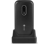Doro 7030 Teléfono móvil Desbloqueado Dual SIM 4G fácil de Usar para Personas Mayores con Whatsapp, Facebook, ubicación GPS y Cuna incluida (Negro) [Versión británica e Irlandesa]