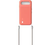 Doro Aurora A10 - Funda de TPU con correa, color coral