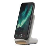 Doro Aurora A10 - Paquete de smartphone con soporte de carga incluido - Fácil de usar - Tecla de asistencia - Localización GPS - Compatible con audífonos - Base de carga de inducción - Grafito