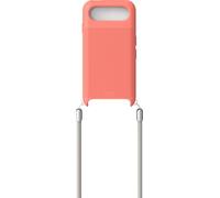 Doro Aurora A20 - Funda de TPU con correa, color coral
