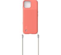 Doro Aurora A30 - Funda de TPU con correa, color coral